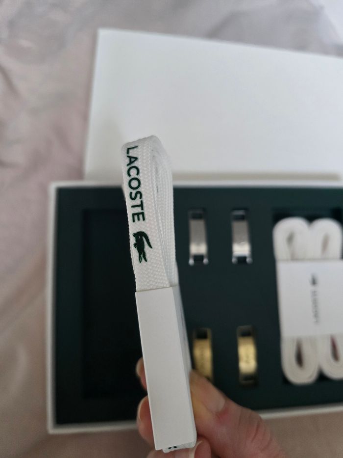 Boite Lacet lacoste - photo numéro 5