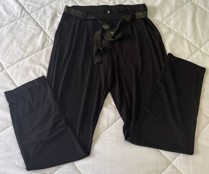 Pantalon fluide noir « Blancheporte » - photo numéro 2