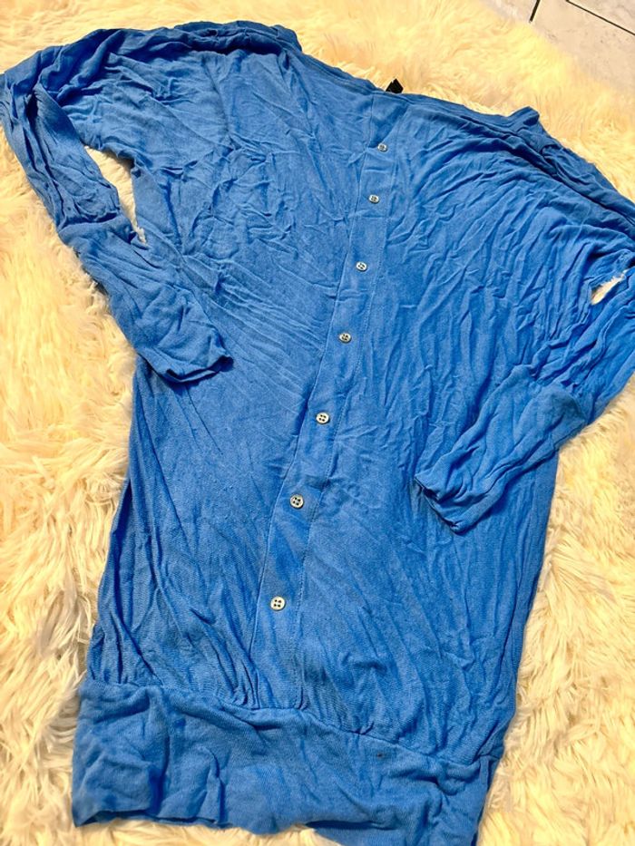 Pull bleu - photo numéro 4