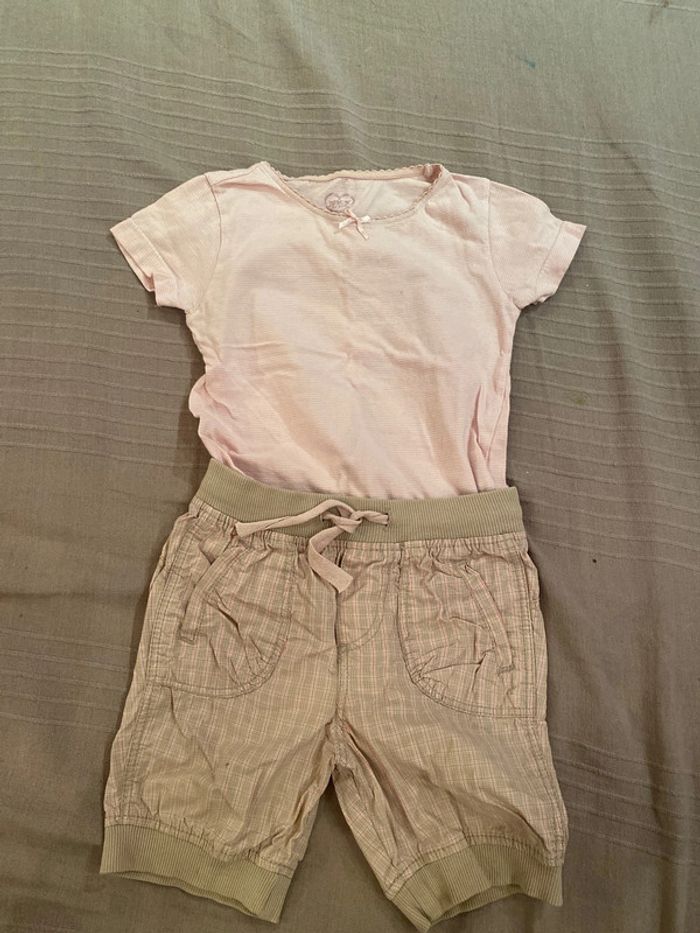 Superbe ensemble coton été fille 2 ans - photo numéro 2