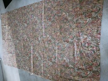 rideau opaque imprimé 136 x 244 neuf