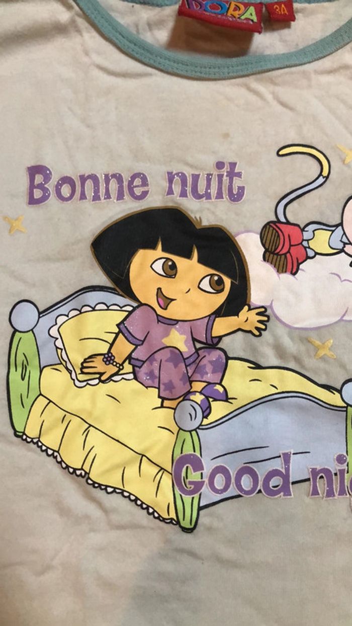 T-shirt Dora l’exploratrice 3 ans - photo numéro 3
