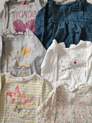 Lot tee shirt manches longues blouses