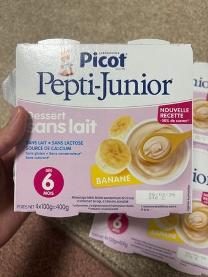 Picot dessert sans lait Banane lot de 4 packs 4x100g - photo numéro 2