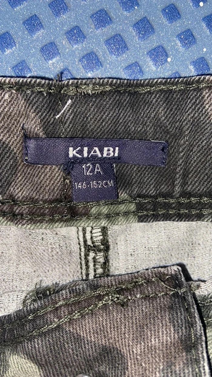 Jupe en jean militaire - photo numéro 2