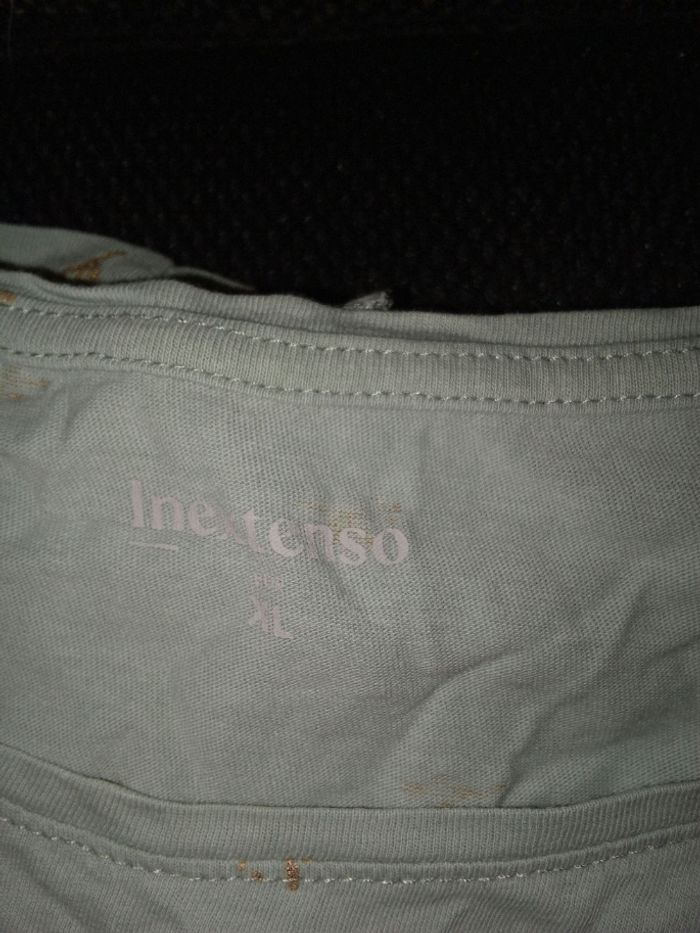 T-shirt manches courtes vert pastel - photo numéro 2