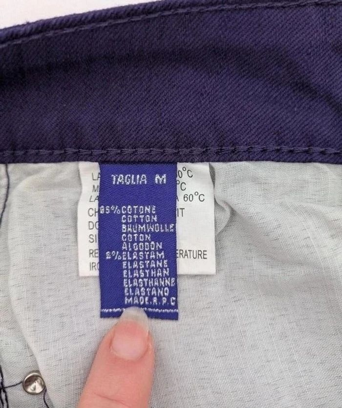 Jean évasé viloet - Reals Jeans - taille M - photo numéro 4