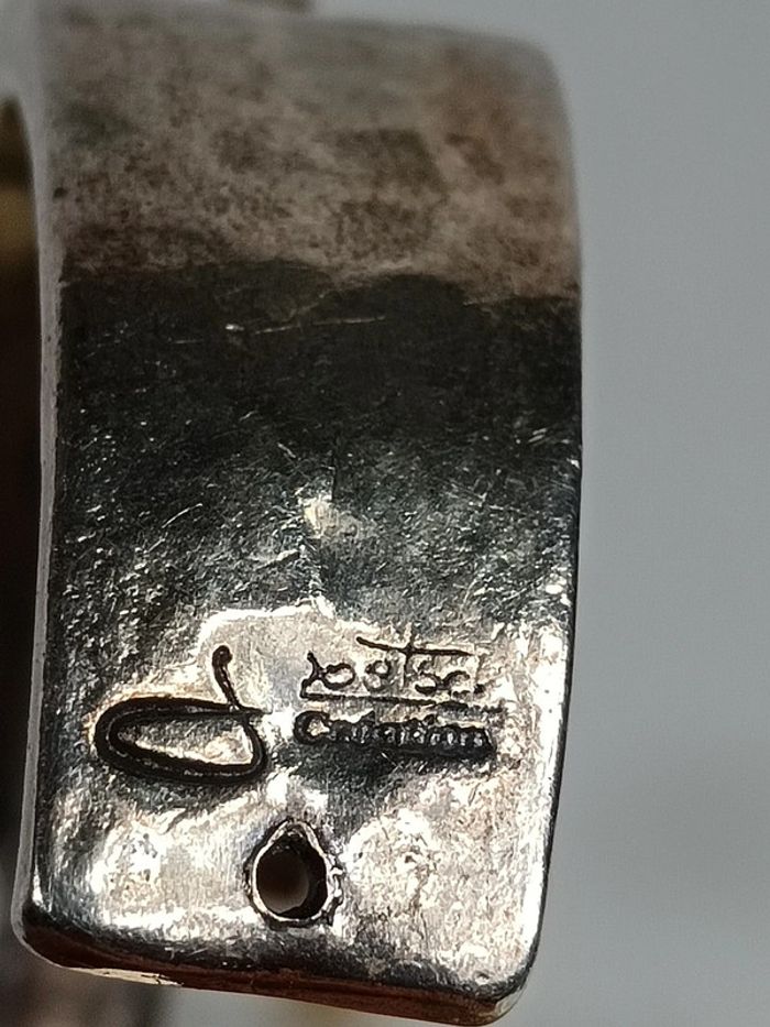 Bracelet en étain plaqué argent | J. Boetsch Création - photo numéro 6