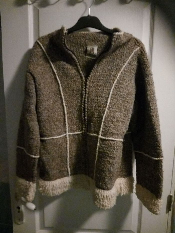 Grosse veste laine-coton taille 36/38/40