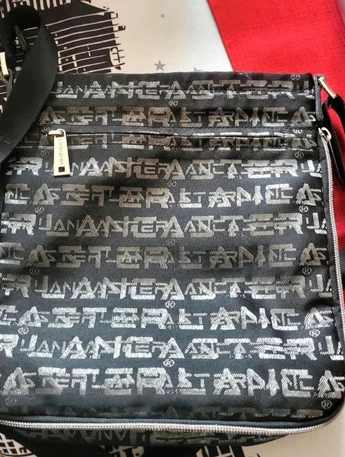 Sac bandoulière Lancaster argenté - photo numéro 4