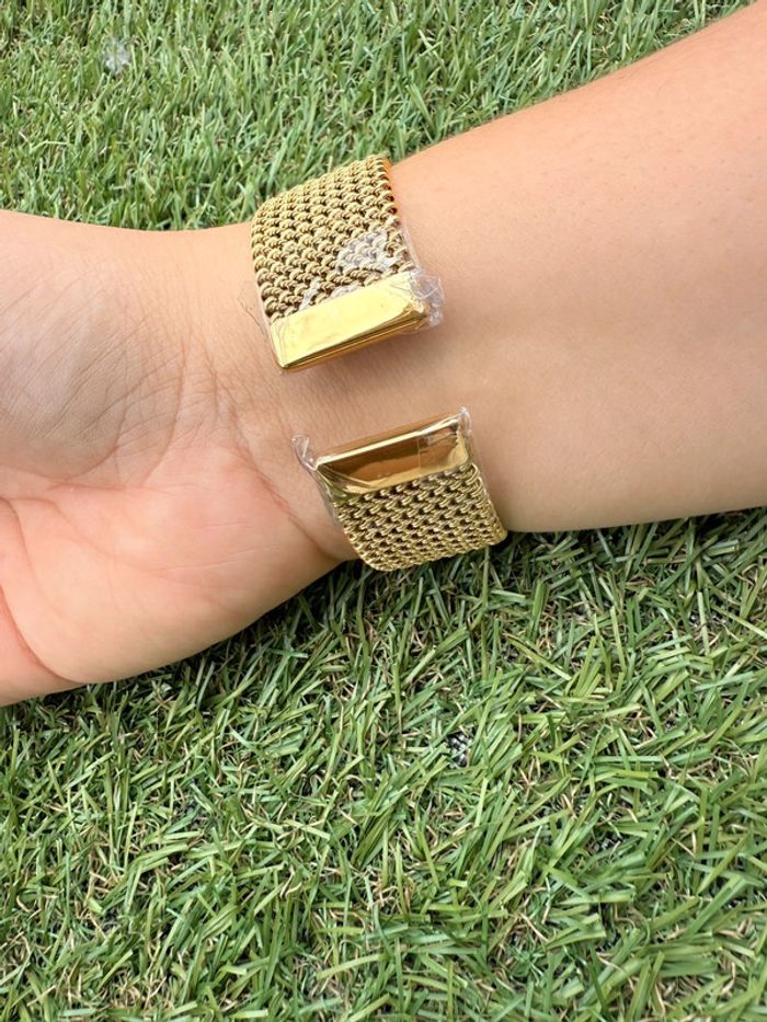Bracelet en maille doré - photo numéro 4