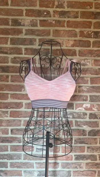 Brassière rose et grise Usa Pro Taille S / 36