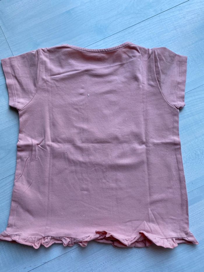 T shirt rose zippy 6/7 ans 116/122cm - photo numéro 3