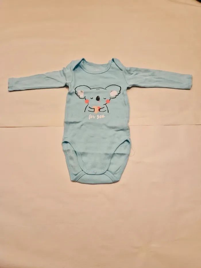 Lot 3 bodies manches longues 9 mois - photo numéro 4