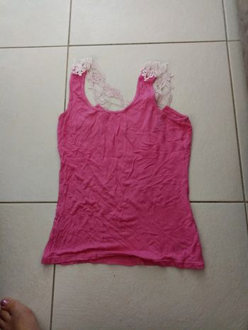 Débardeur dos dentelle taille unique