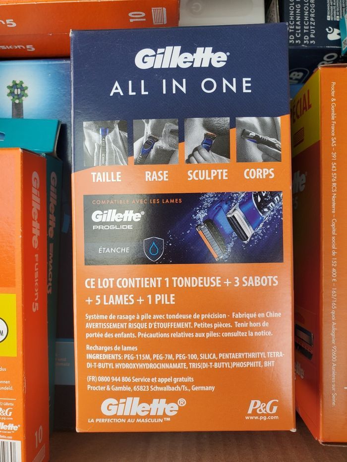 Tondeuse Gillette Tout-en-un. Neuf. - photo numéro 2