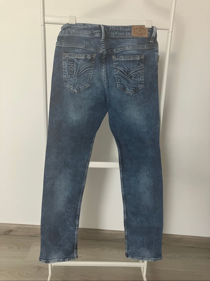 Ensemble Kaporal jean + chemise 10 ans - photo numéro 5