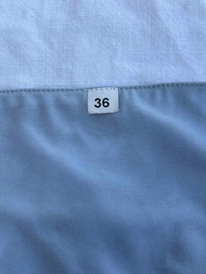 Robe bleu fleurie taille 36 – Excellent état - photo numéro 5