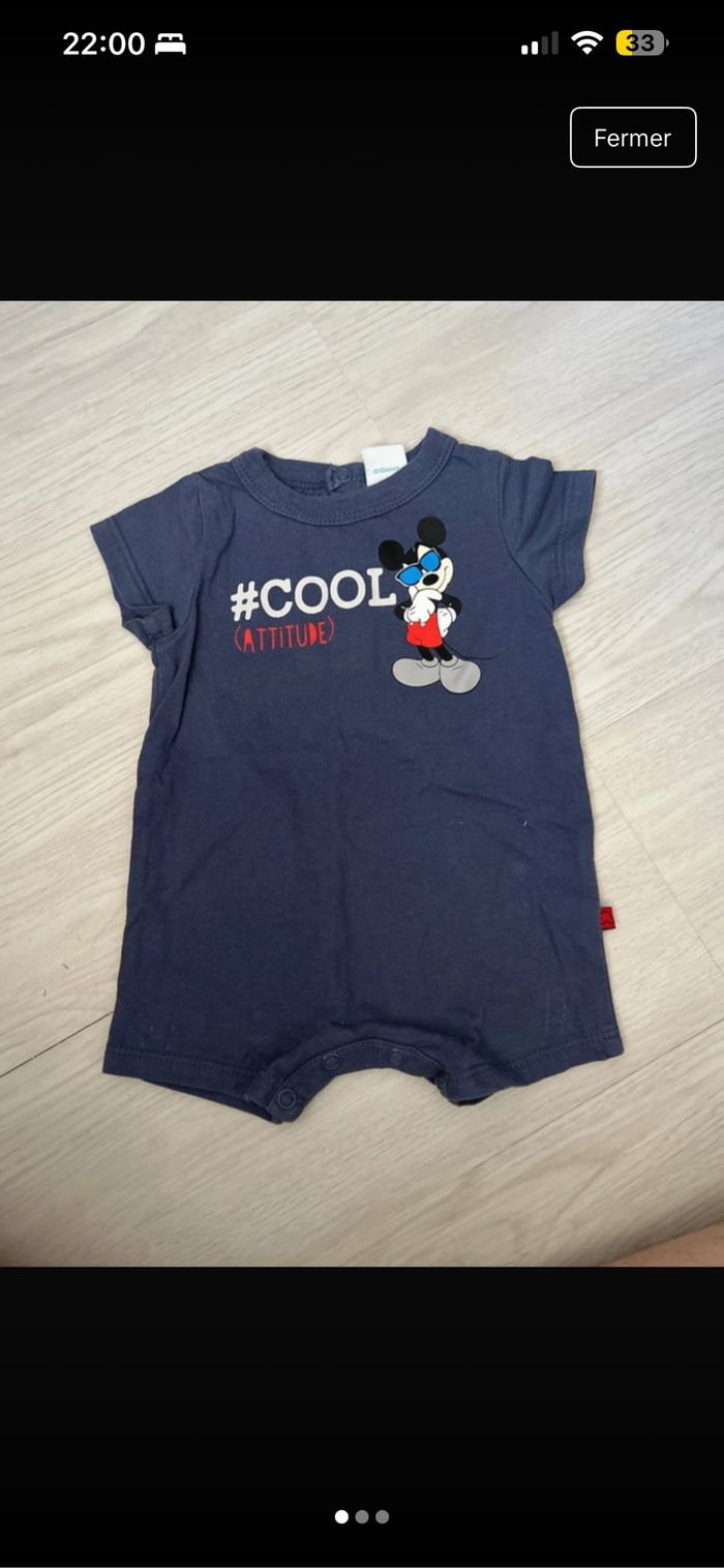 Barboteuse Mickey