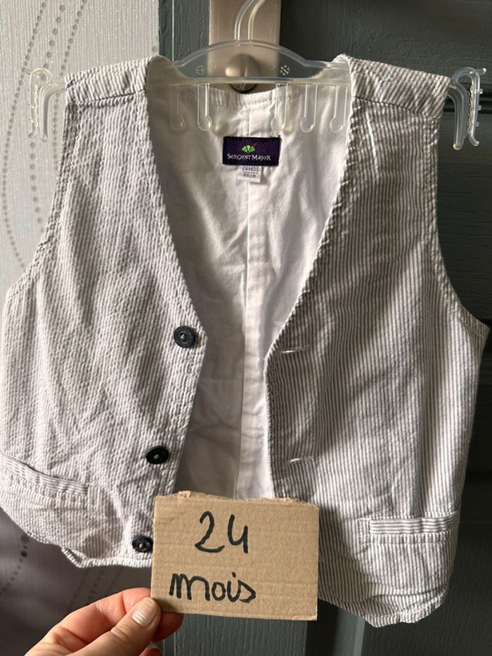 Ensemble cérémonie garçon 24 mois - photo numéro 5