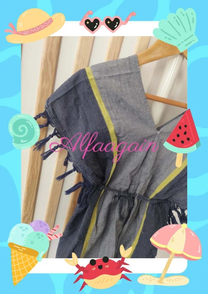 Robe de plage Zara 6/7ans - photo numéro 2