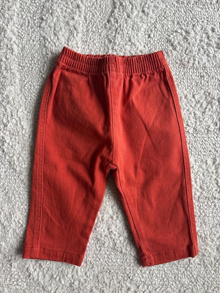 Pantalon orange garçon 6M