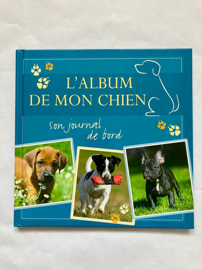 L'album de mon chien, son journal de bord