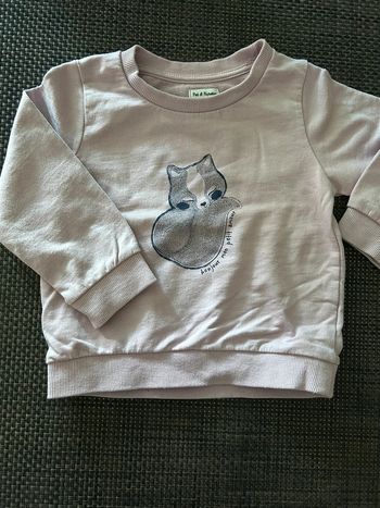 Pull petite fille lila 🦊