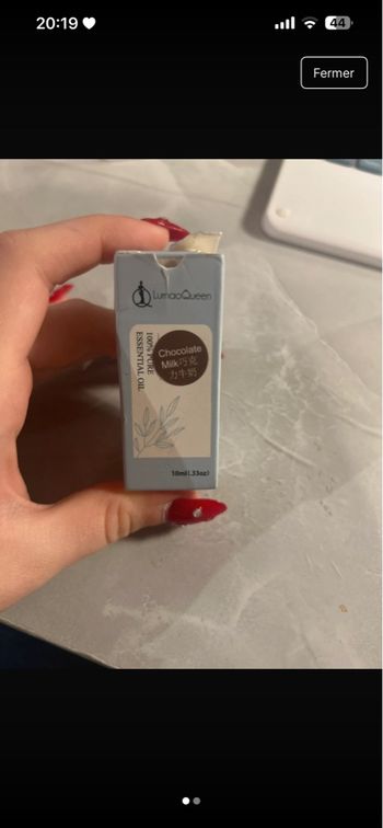 Huile essentielle senteur Chocolat au lait – Neuf avec étiquette