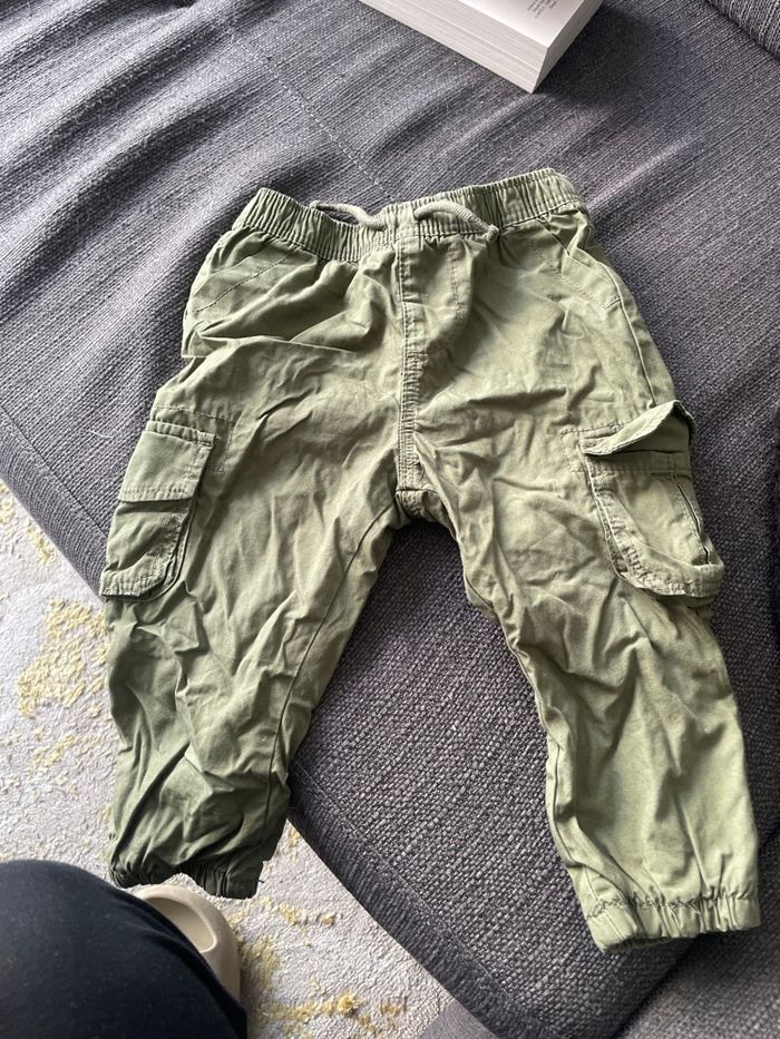 Pantalon Kaki Cargo bébé - photo numéro 2