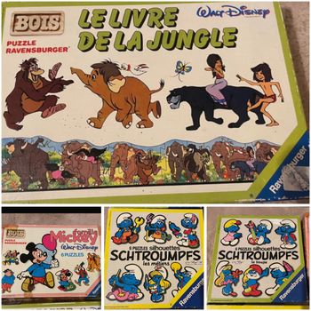 Lot puzzles ravensburger