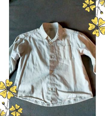 Chemise blanche – Enfant 2 ans