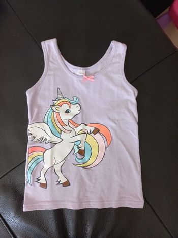 Tricot de peau licorne 5 ans