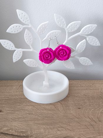 Boucles d'oreilles impression 3D 