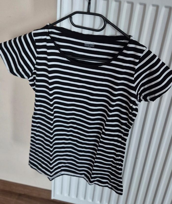 Haut zeeman noir blanc