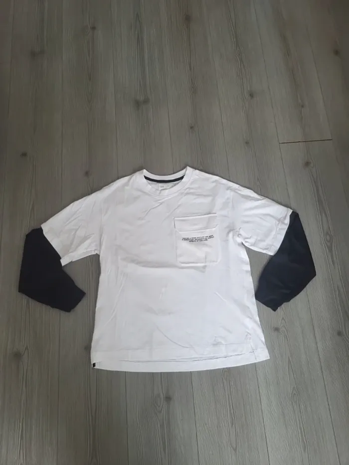 Tee shirt ml zara 13/14 ans tbe