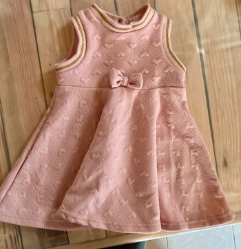 Robe hiver manches courtes - 12 mois