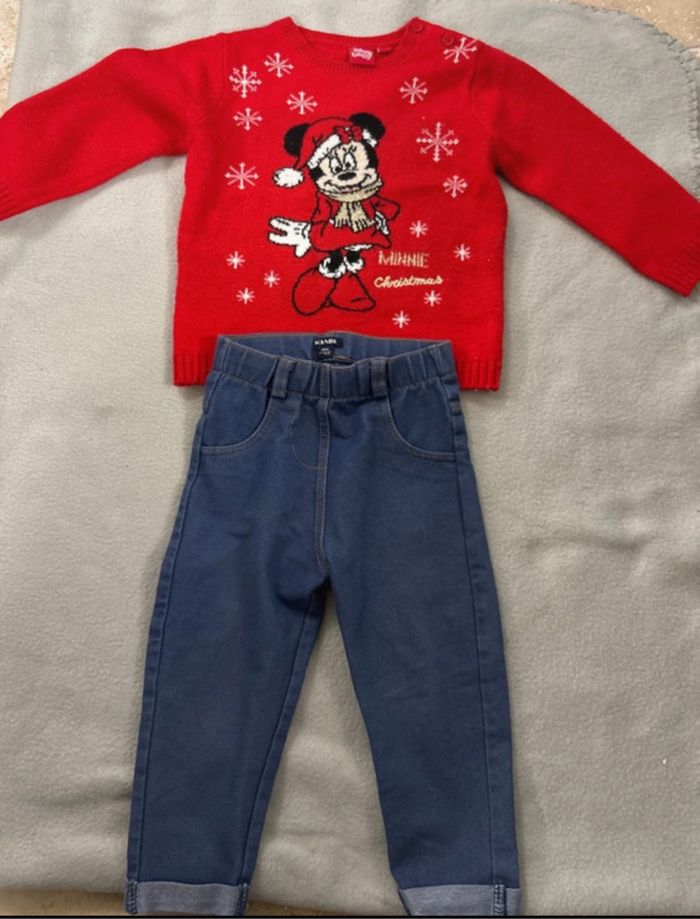 Ensemble Minnie 18 mois