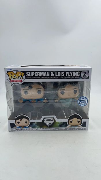 Coffret figurines Funko Pop Superman & Lois Flying spécial éditions neuf