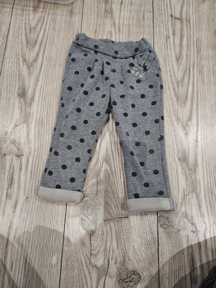 Pantalon molletonné 18mois