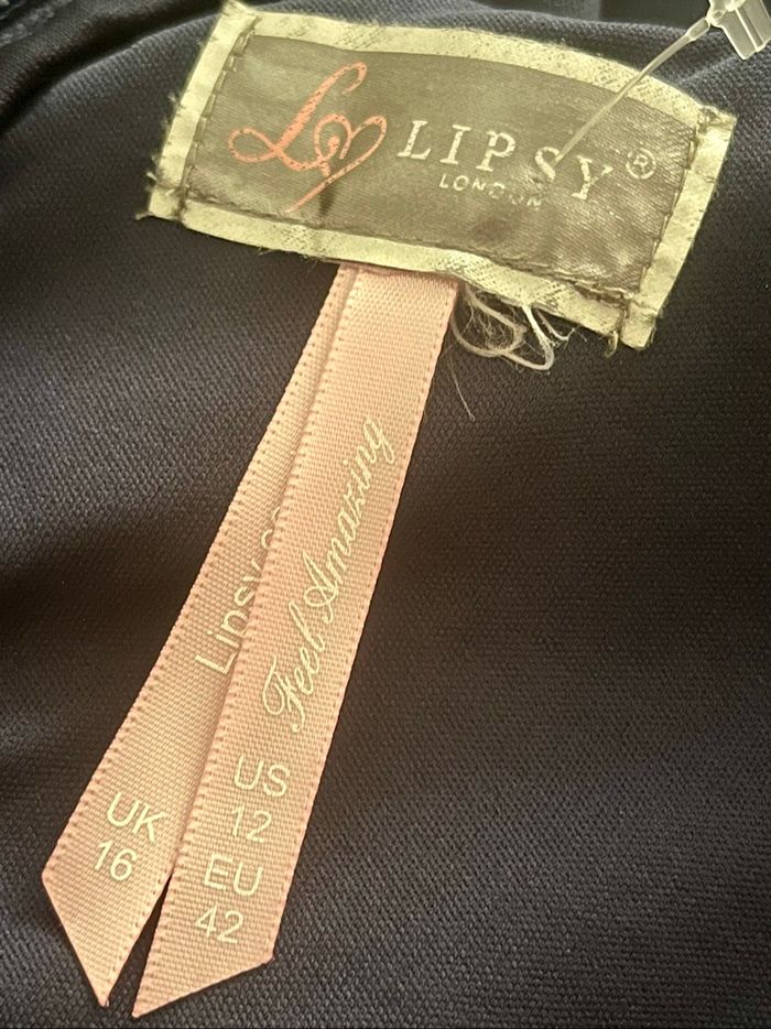 Robe élégante marine lipsy - photo numéro 9