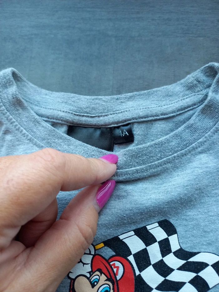 Tee-shirt manches courtes Mario kart - photo numéro 3