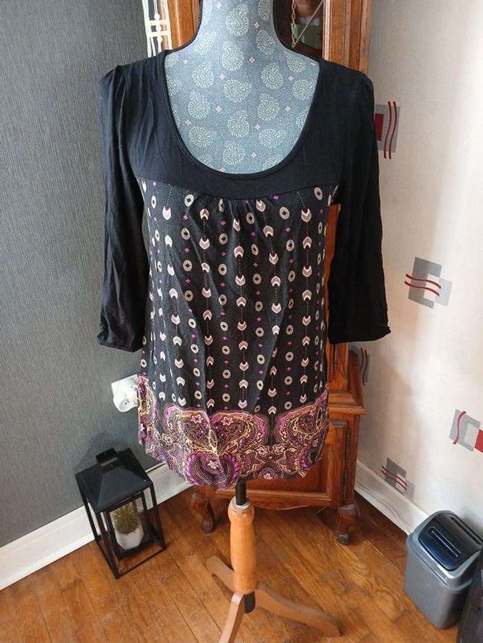 T-shirt manche 3/4
