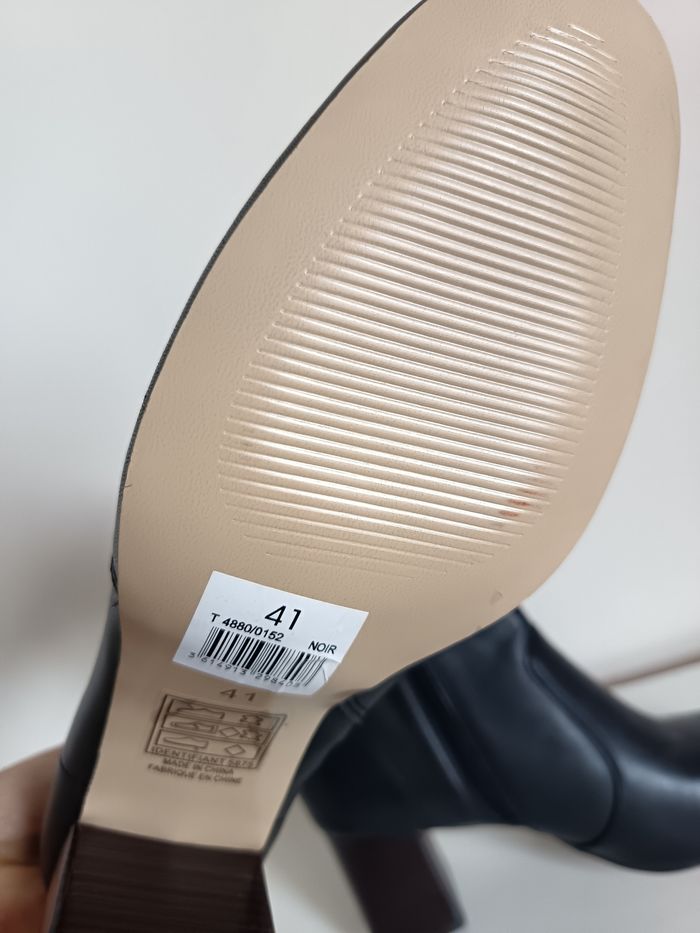 Bottines cuir Monoprix - photo numéro 8