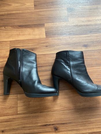 Bottines cuir