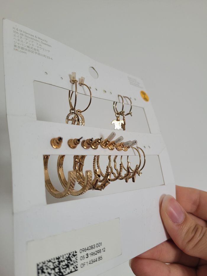 Lot de boucles d'oreilles - photo numéro 3