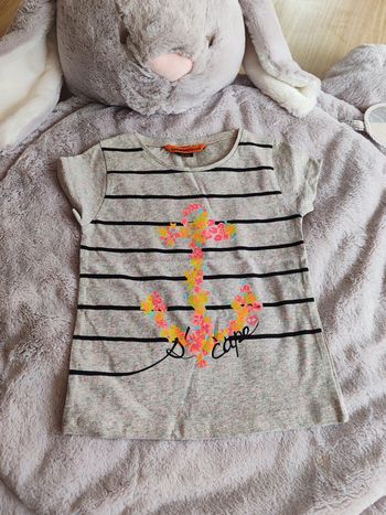 T shirt Longboard gris