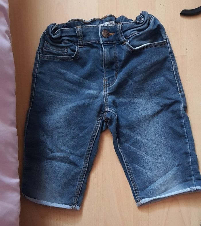 Bermuda jeans 8 ans