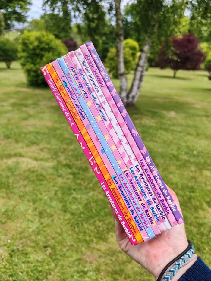 Lot de 9 livres vintages - les aventures de barbie - photo numéro 8