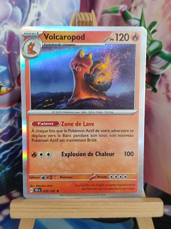 Volcaropod holo rare 21/162 Forces Temporelles